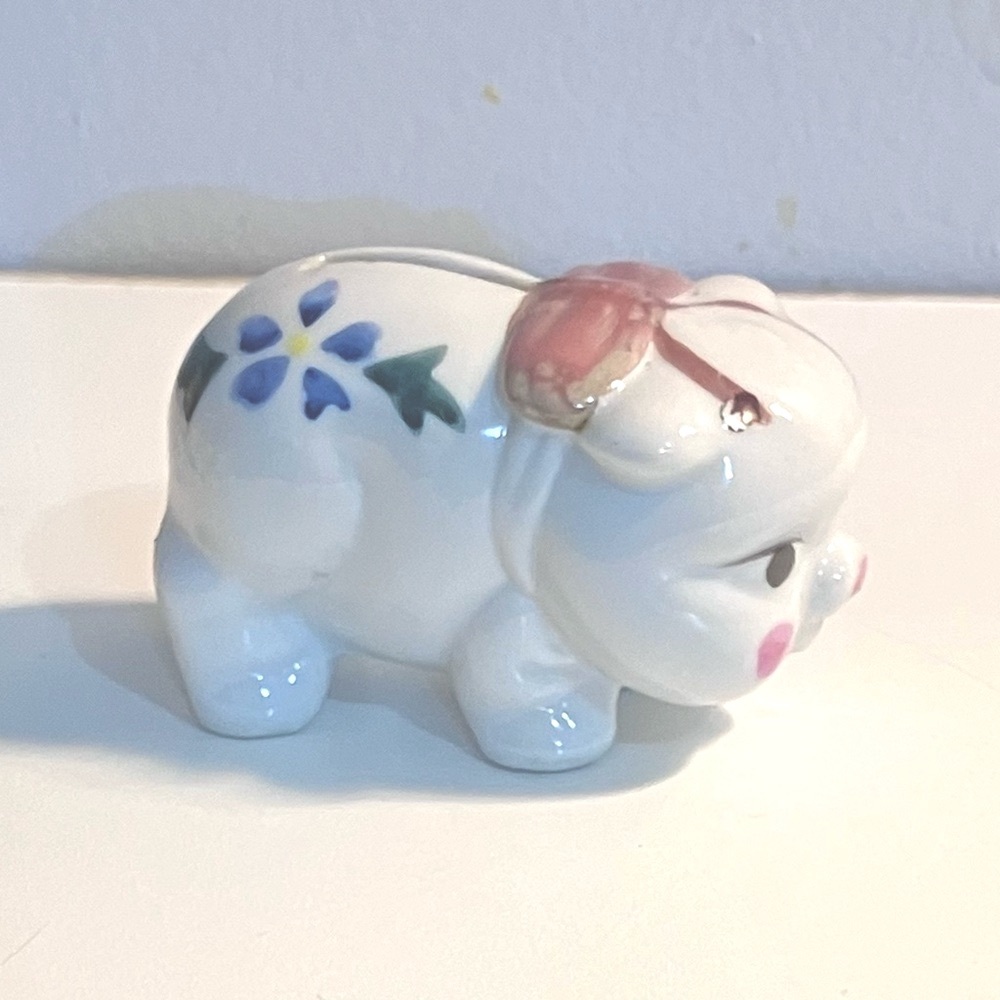 Vintage Miniature Pig Piggy Bank